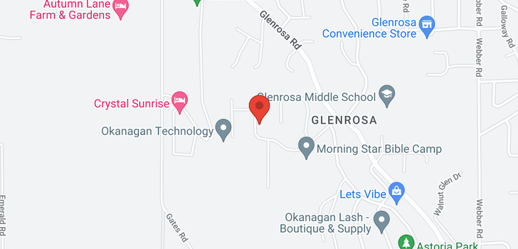 map of 3523 Glen Eagles Drive